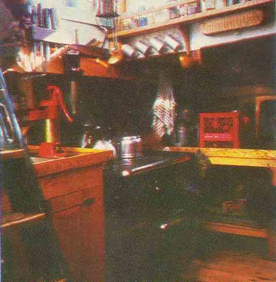 
The ship's galley was often a place of refuge.

